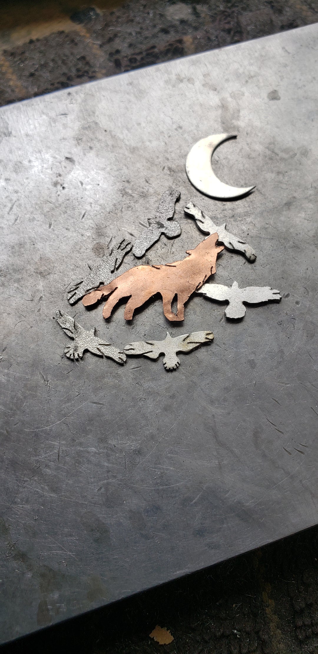 Mike's Bolo in progress