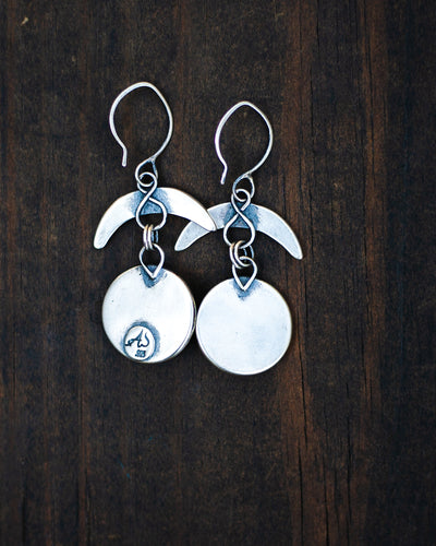 Flower Keeper Earrings - Amethyst I