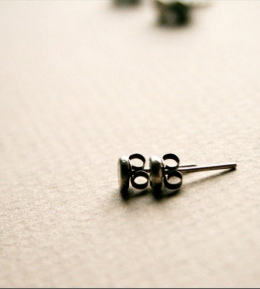 Stone Post Earrings