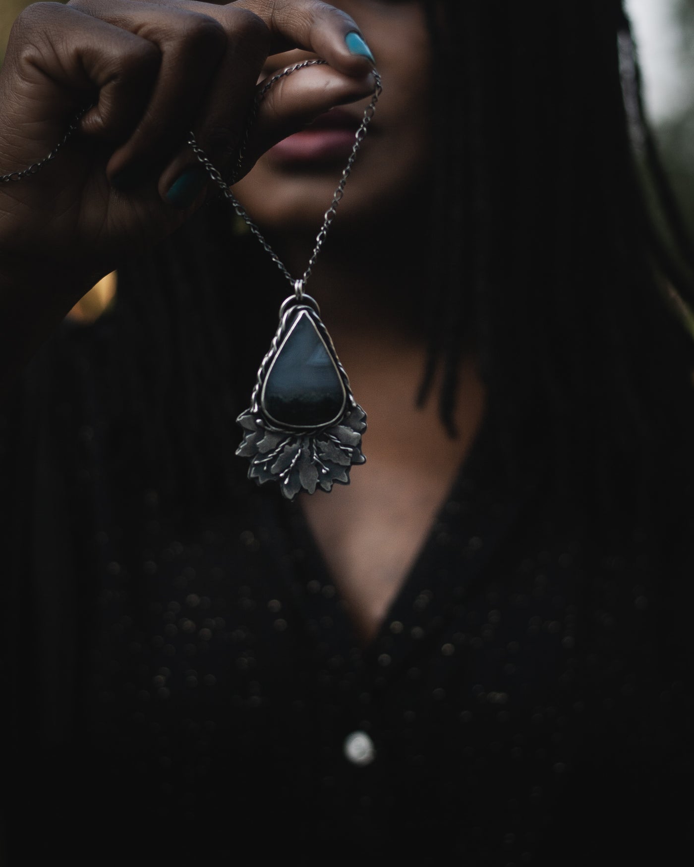The Verdant Season Cosmos Necklace