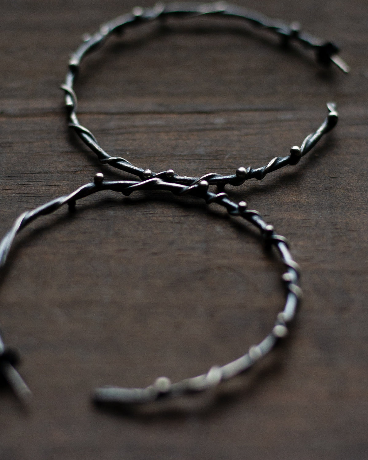 Vined Hoops Large